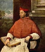 Sebastiano del Piombo Portrait of Antonio Cardinal Pallavicini oil painting reproduction